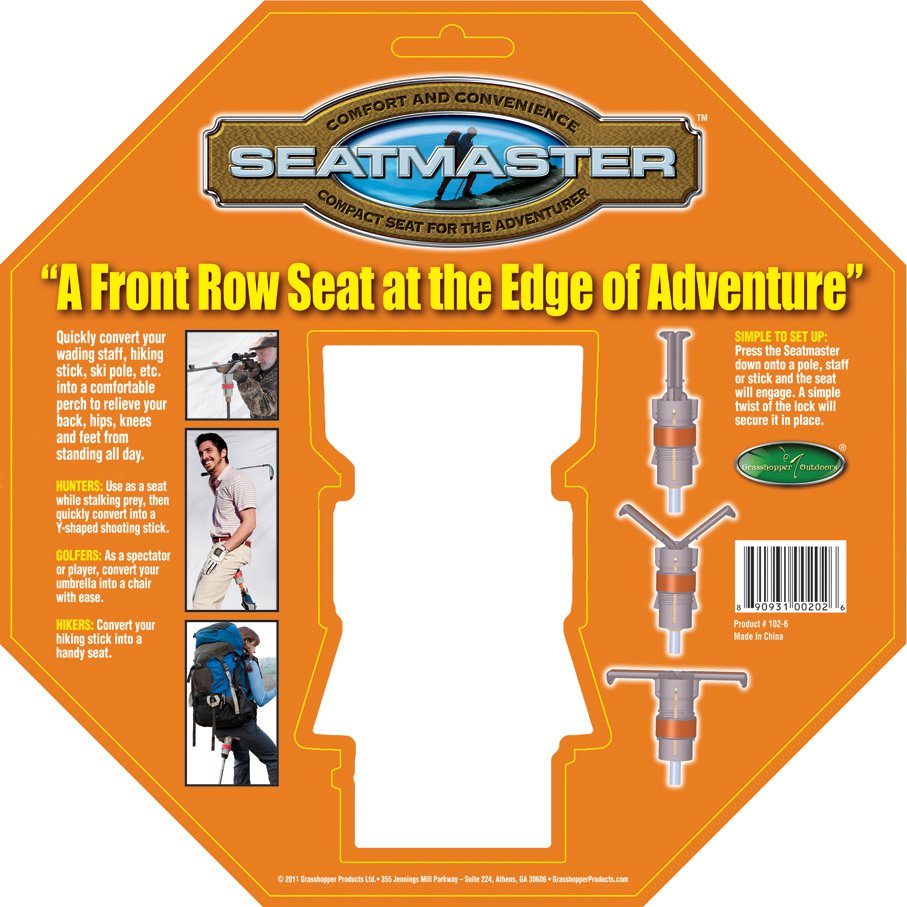 SEATMASTER- The Collapsible Rest Stop for All Outdoor Enthusiasts