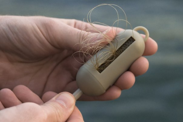 Monomaster waste line holder