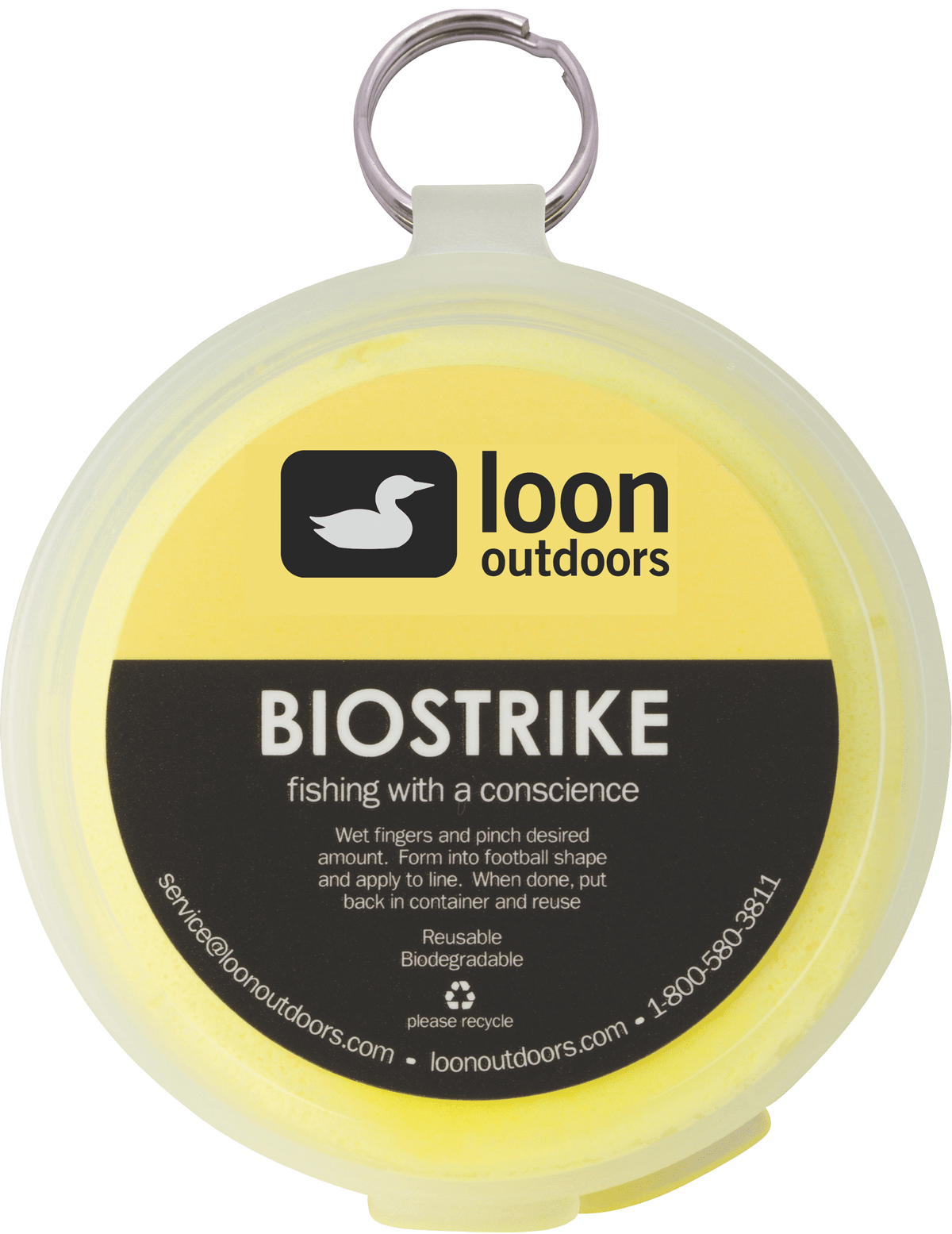 Biostrike strike indicator container
