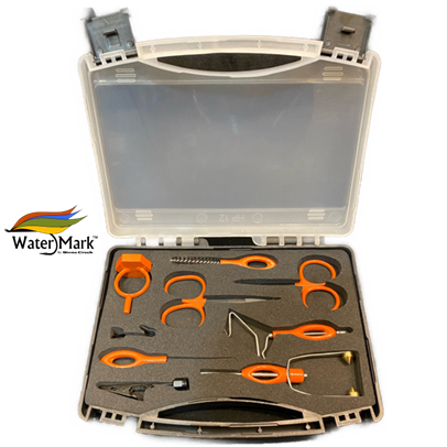 The Fly Fishing Place Gift Set - Waterproof Micro-Slit Foam Shirt Pocket  Fly Box with 15 Premium Trout Flies Assortment - Essential Wet and Dry Fly