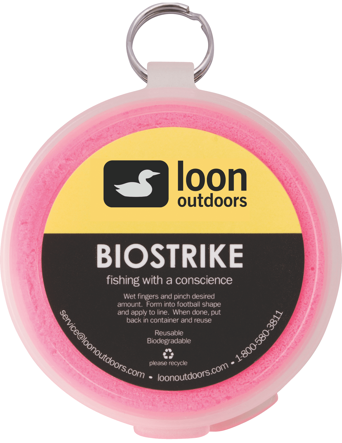Pink Biostrike indicator putty