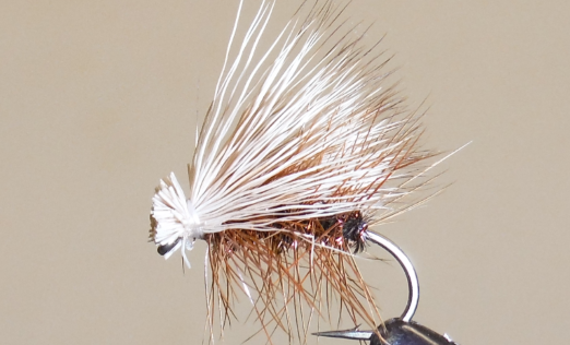 Peacock Elk Hair Caddis fly