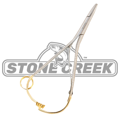 Mitten Forceps Gold
