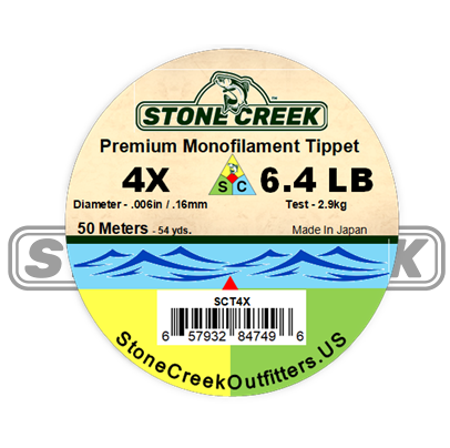 Mono tippet spool logo