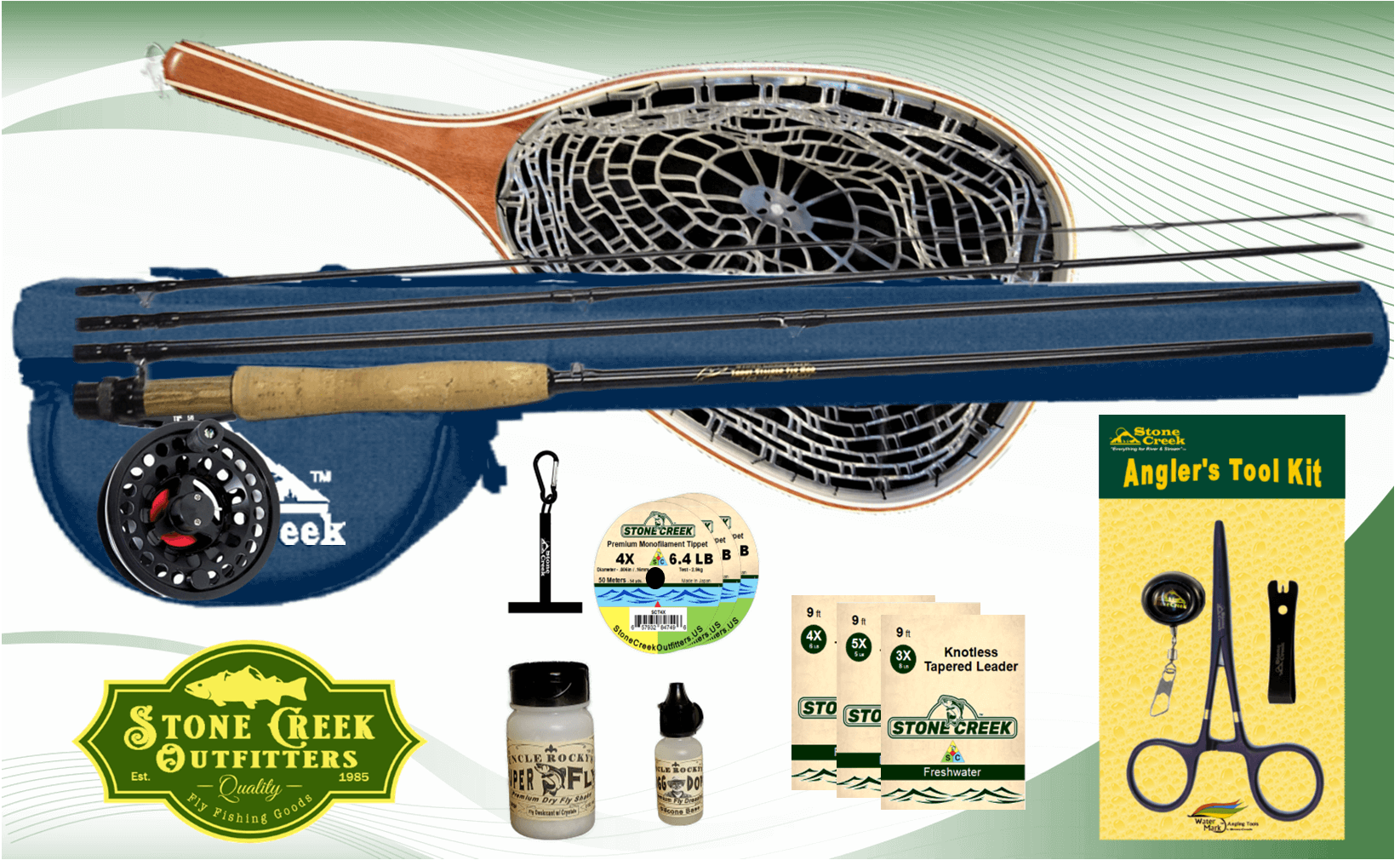 Trout Stalker - Fly Fishing Starter Kit Trout Stalker - Fly Fishing Starter Kit