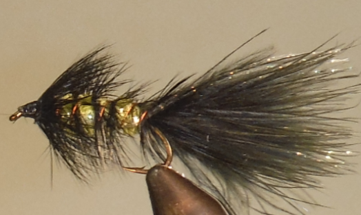 Woolly Bugger Black Olive