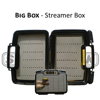 Aventik Streamer Fly Box Click Lock Large Streamer Flies Fishing Box  Boating Fishing Box (SF2 Olivine) : : Sports & Outdoors