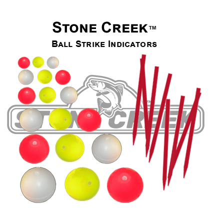 Lightning Strike Ball Indicators, Ball Strike Indicators, Nymph Indica –  Baxter House River Outfitters