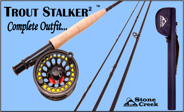 creek fishing rod combo Fly Rod and Reel