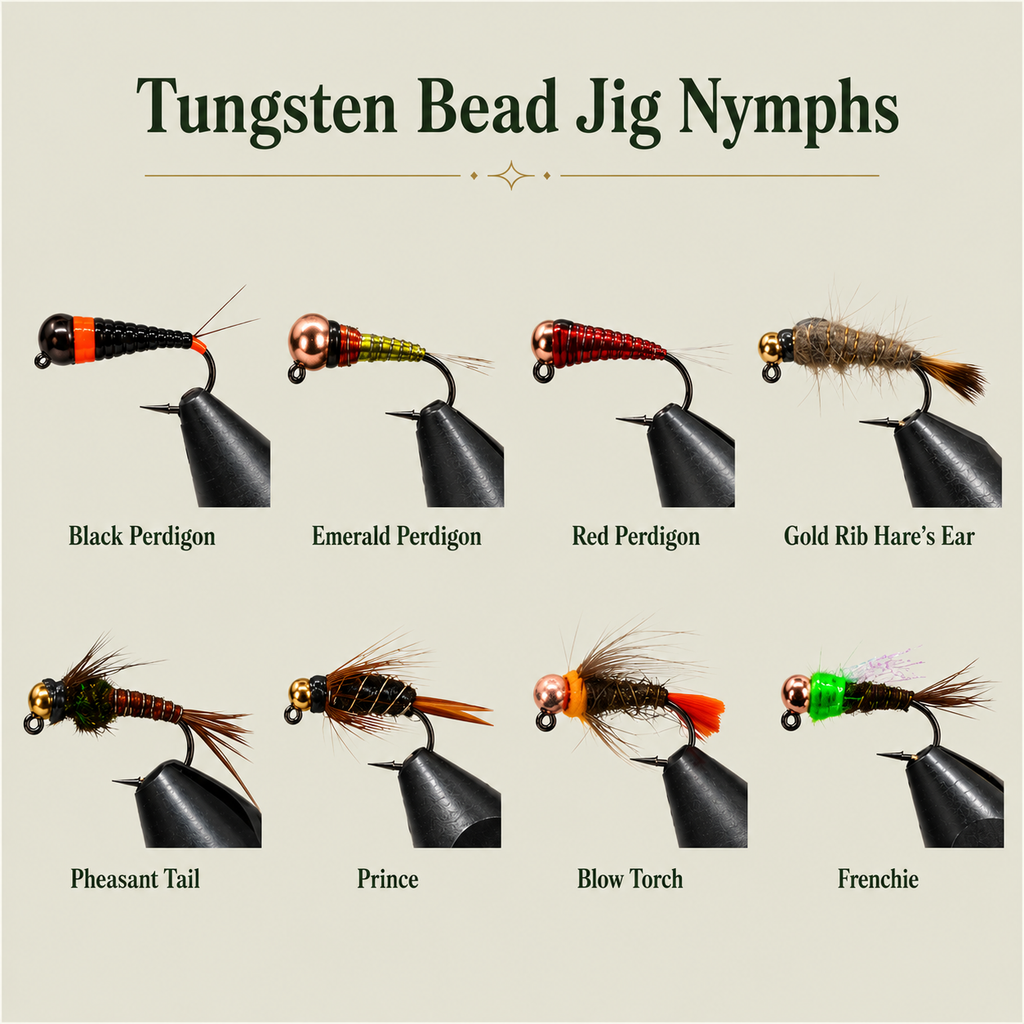 Tungsten Bead Jig Nymphs