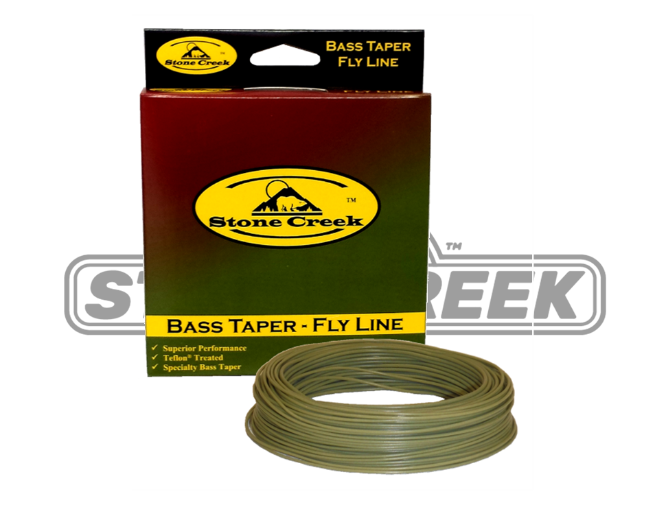 Bass Taper Fly Line - Moss