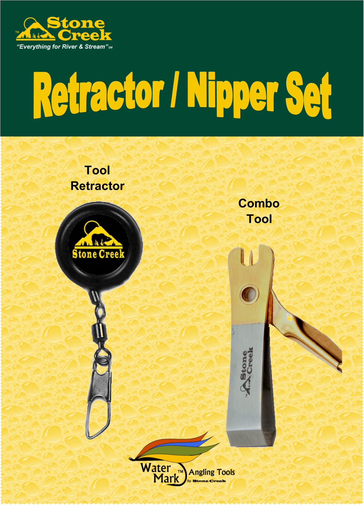 Fly Fishing Line Clippers Nippers Tools Combo with Retractor