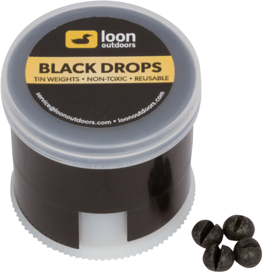 Loon Tin Drops Assortment - Split Shot, Floatants and Sinkets, Equipment
