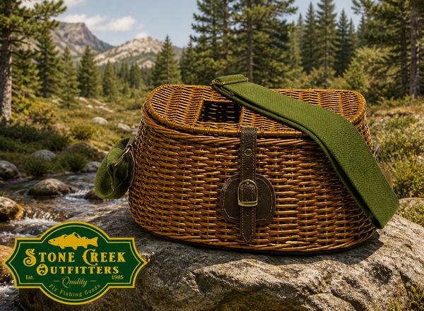 Standard Split Willow Creel w/ Strap