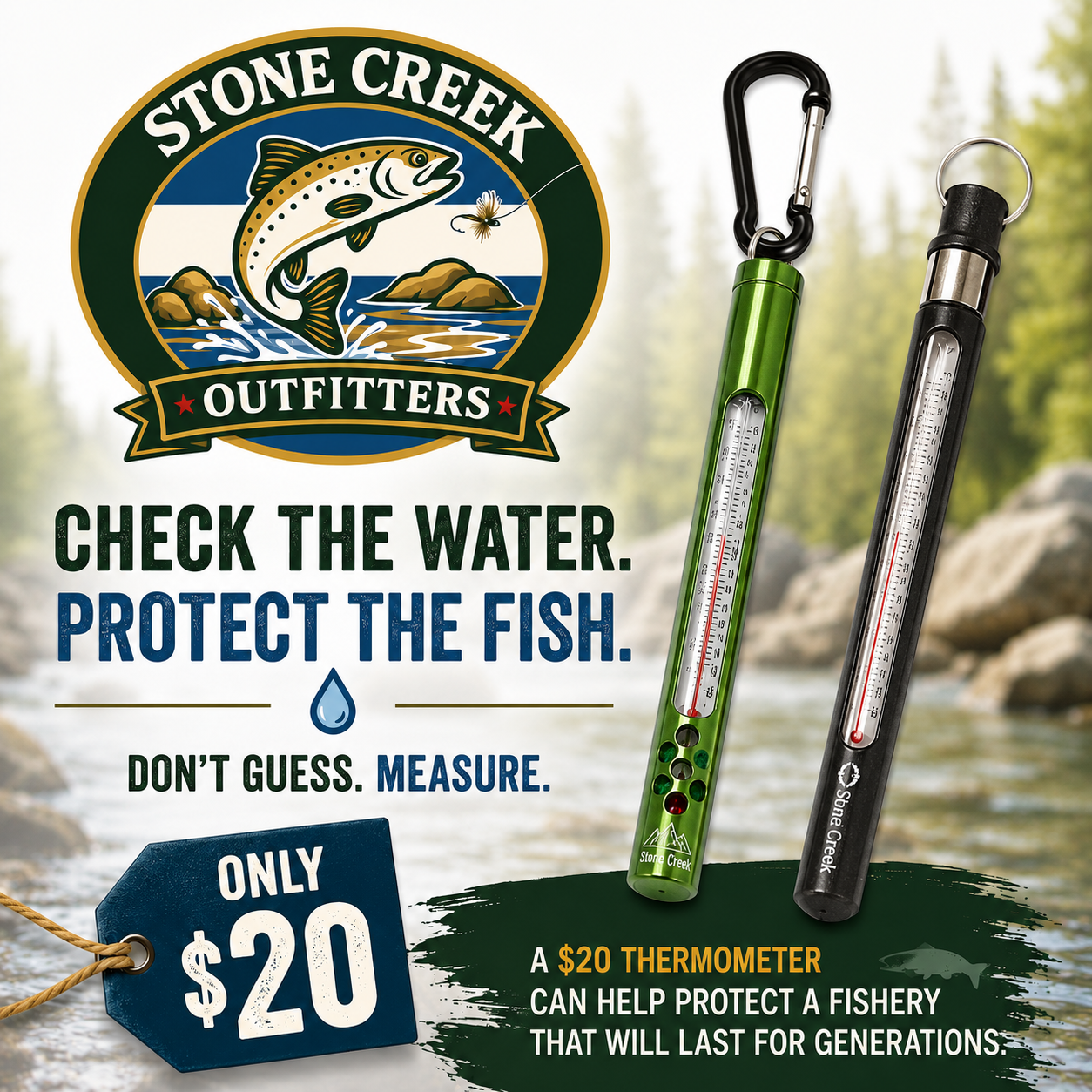 Streamside Thermometers