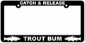 Fishing License Plate Frames