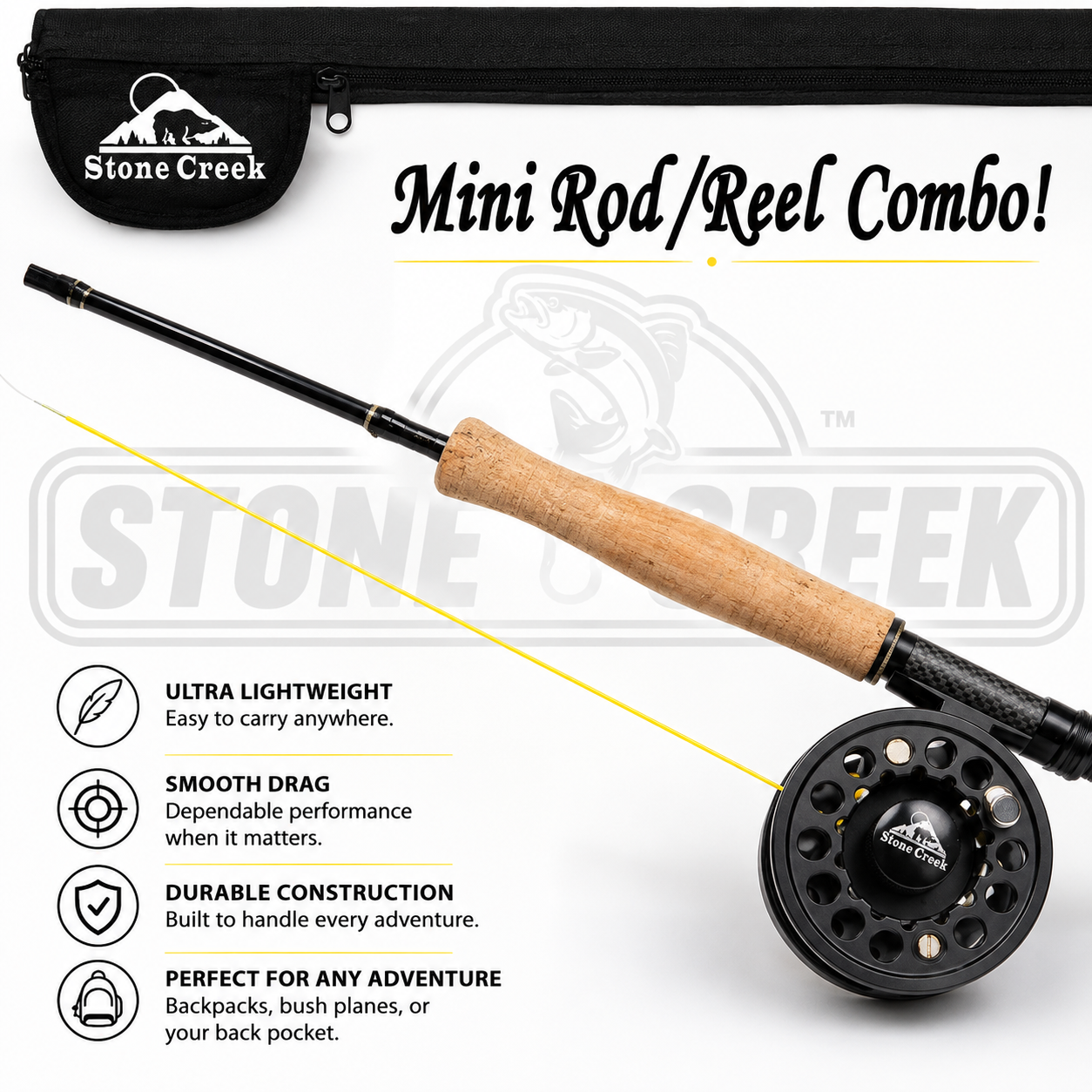 buying a fly fishing rod and reel Package - Midnight Fly The Ozark Trail 8 Fly Fishing Rod Gonex Fly Fishing Rod and