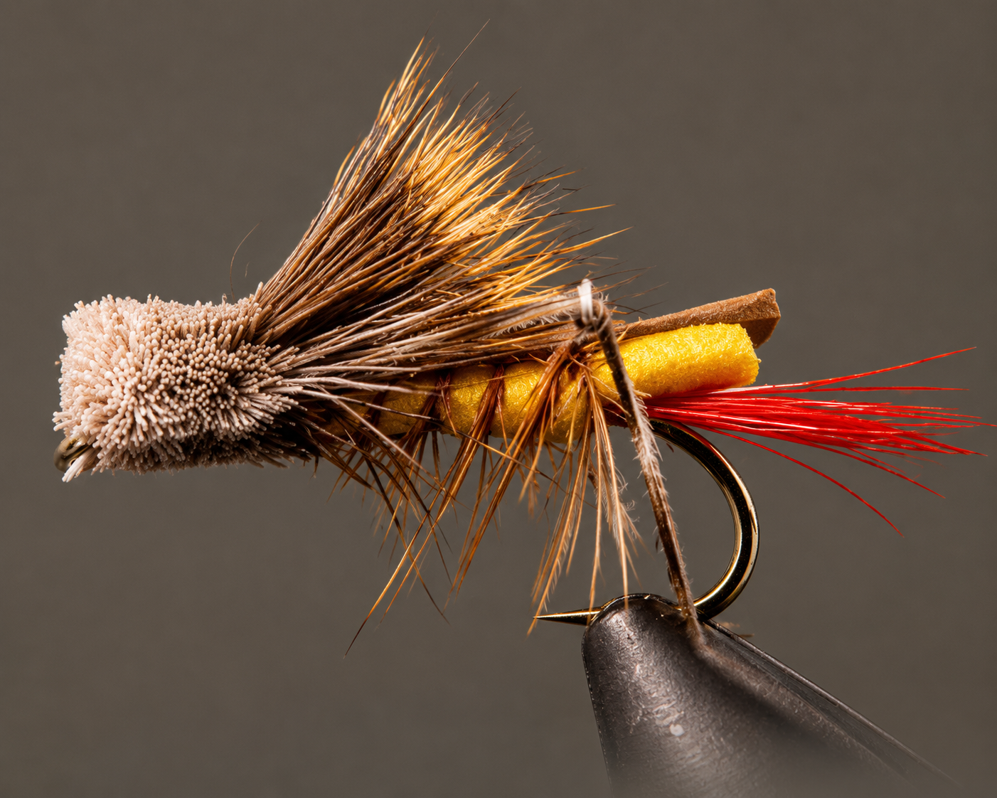 Dave’s Foam Body Hopper | High-Floating Grasshopper Dry Fly